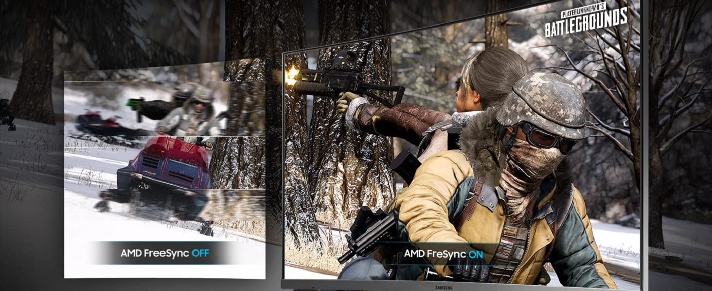 Samsung 32\"  R500 Curved 1500R Full HD 750Hz 4ms AMD FreeSync 3x Bezeless Design - Dark Blue Gray