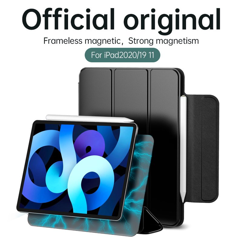Choetech Protective Smart Cover Case For Apple iPad 12.9 Inch For iPad 12.9 (Black)