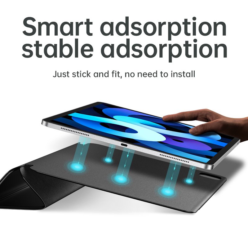 Choetech Protective Smart Cover Case For Apple iPad 12.9 Inch For iPad 12.9 (Black)
