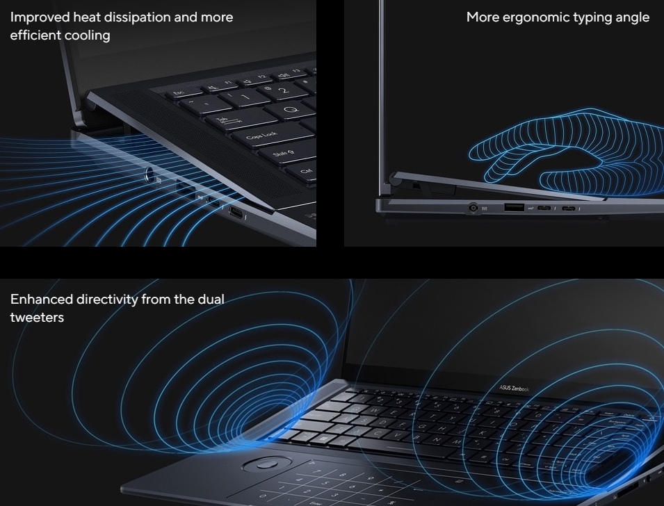 ASUS Zenbook Pro 16X OLED (2022) UX7602ZM NEW Intel 12Gen Core i7 14-Cores w/ RTX 3060 & OLED 4K Touch Display