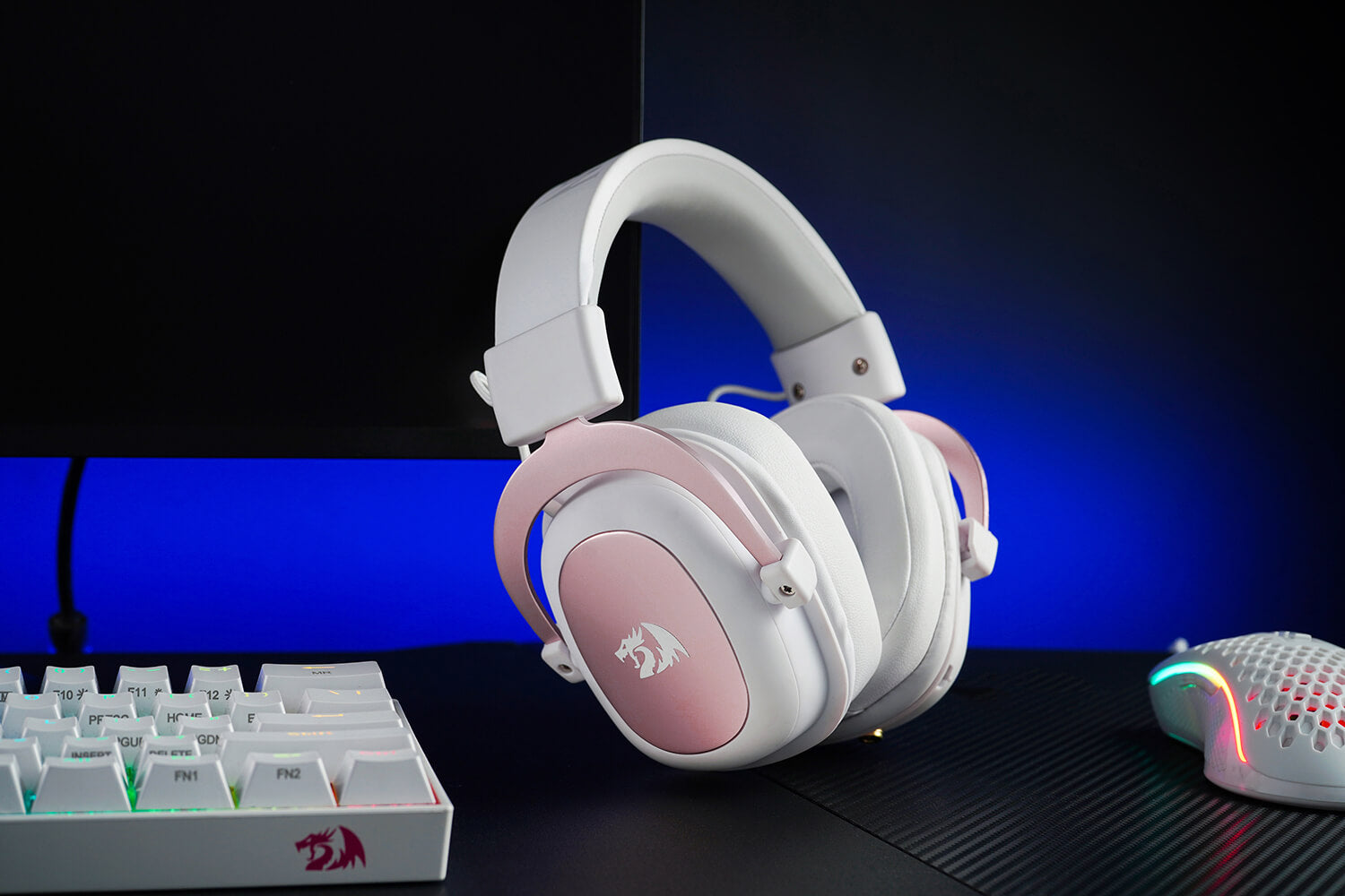 Redragon H510 ZEUS 2 WHITE Gaming Headset 7.1 Surround Sound