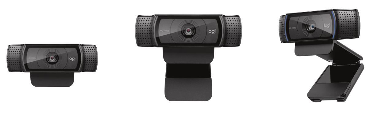 Logitech C920 Pro Webcam Widescreen Video Calling & Recording 1080p Camera Desktop or Laptop Webcam