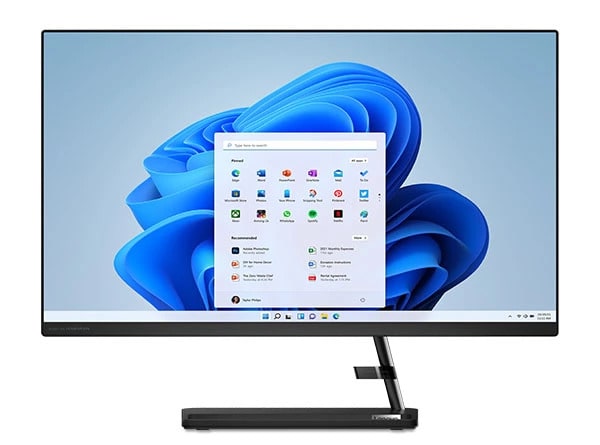 Lenovo IdeaCentre 3 All-in-One 12Gen Intel Core i7 12-Cores w/ 24\" Touch Screen - Black