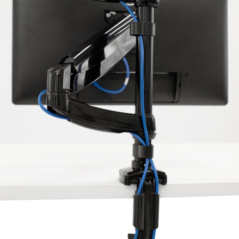 Fellowes Platinum Series Dual Stacking Adjustable Monitor Arm - Black