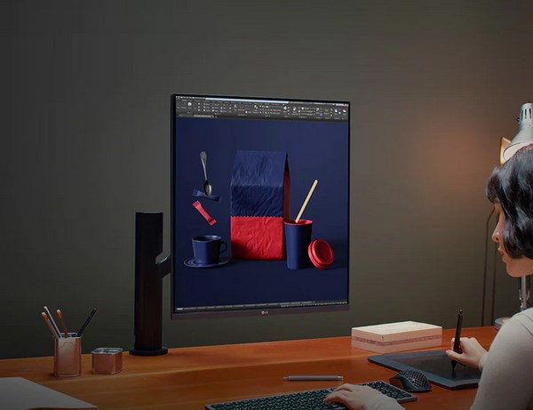 LG 28MQ780-B 28\" SDQHD 2K Nano IPS HDR10 DualUp Monitor with Ergo Stand USB Type-C (90W PD) - Black
