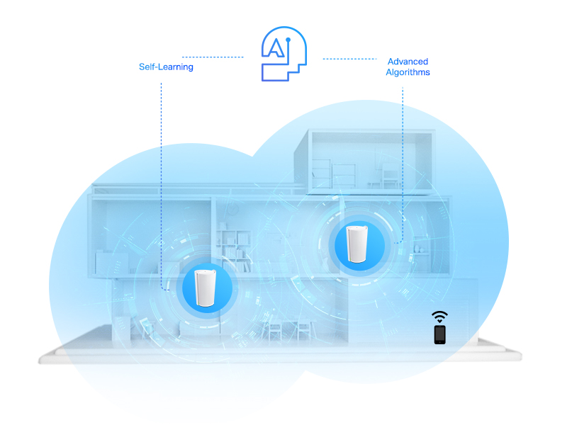 TP-Link Deco AX90 AX6600 AX6600 Whole Home Mesh Wi-Fi System (2-Pack)