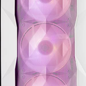 Cooler Master MasterBox TD500 Mesh Airflow ARGB Lighting White