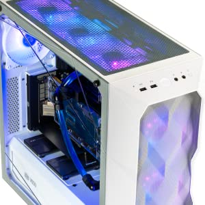 Cooler Master MasterBox TD500 Mesh Airflow ARGB Lighting White