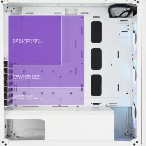 Cooler Master MasterBox TD500 Mesh Airflow ARGB Lighting White
