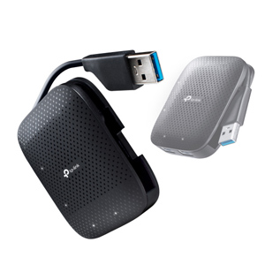 TP-Link UH400 USB 3.0 4-Port Portable Hub (Black)