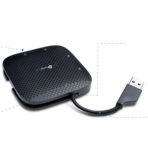 TP-Link UH400 USB 3.0 4-Port Portable Hub (Black)