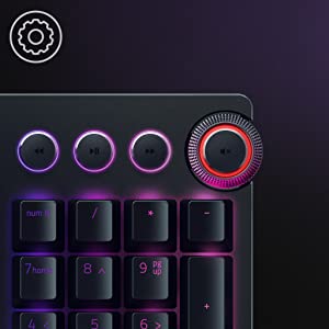 Razer Huntsman Elite Wired Gaming Keyboard Opto-Mechanical Switch , Black