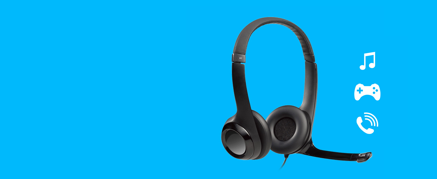 Logitech H390 USB ClearChat Comfort Headset w/ Mic