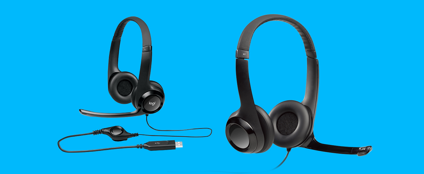 Logitech H390 USB ClearChat Comfort Headset w/ Mic