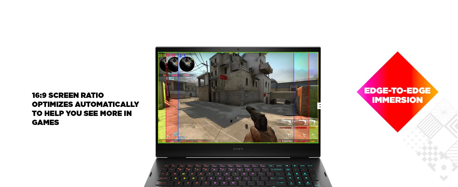HP OMEN 17 (2022) 17-ck1009ne NEW 12Gen Intel Core i9 14-Cores w/ RTX 3080TI & IPS 2K 165Hz Display - Shadow Black