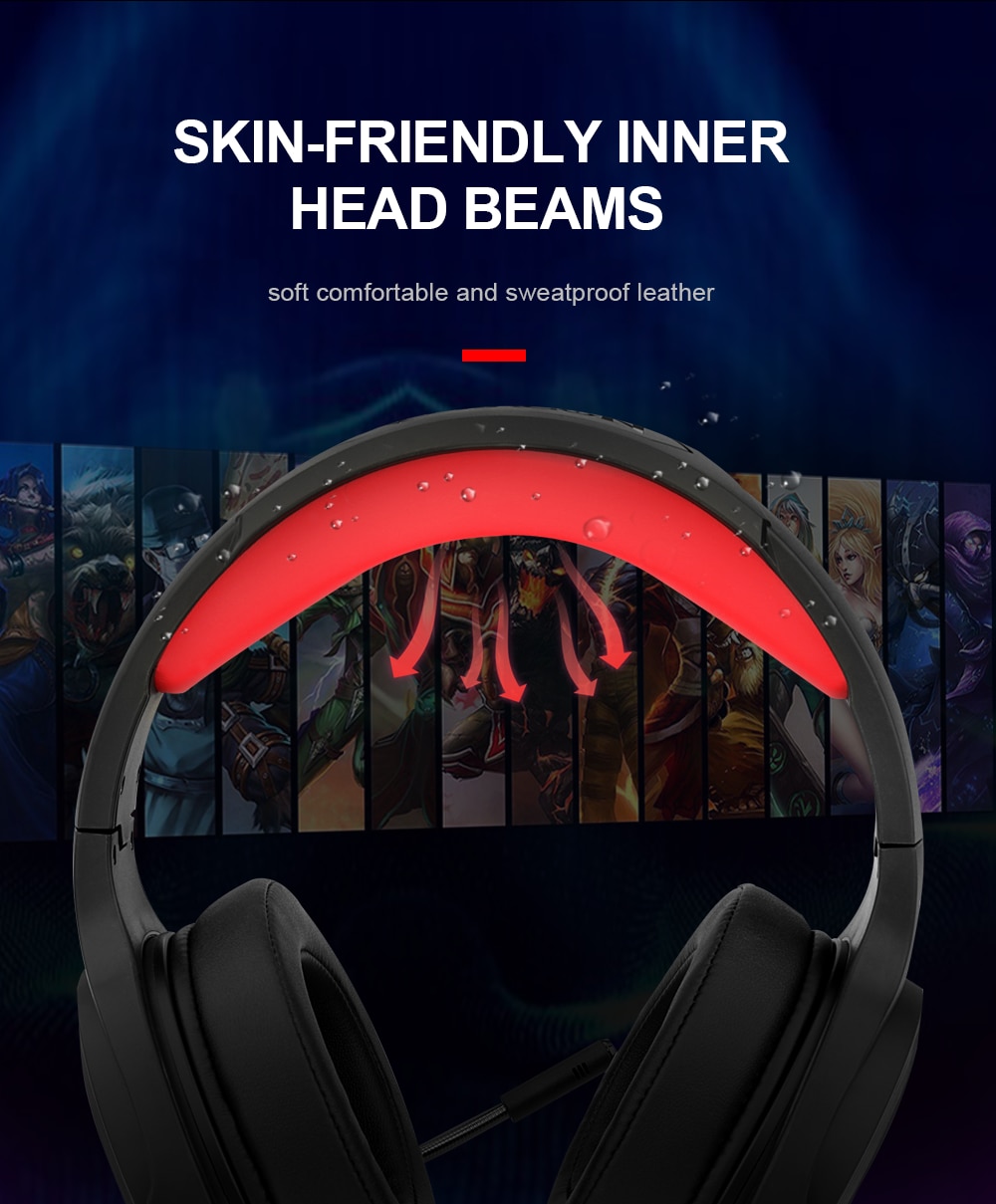Redragon H818 Pro PELOPS Pro Wireless 7.1 Surround Sound up to 12 Hours Battery 40ft Signal Range
