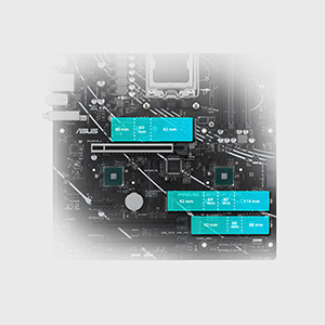 ASUS Prime X670-P AM5 For Ryzen 7000 DDR5 USB4® Header ATX Motherboard