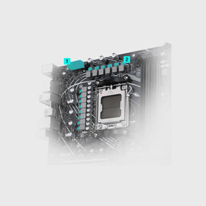 ASUS Prime X670-P AM5 For Ryzen 7000 DDR5 USB4® Header ATX Motherboard