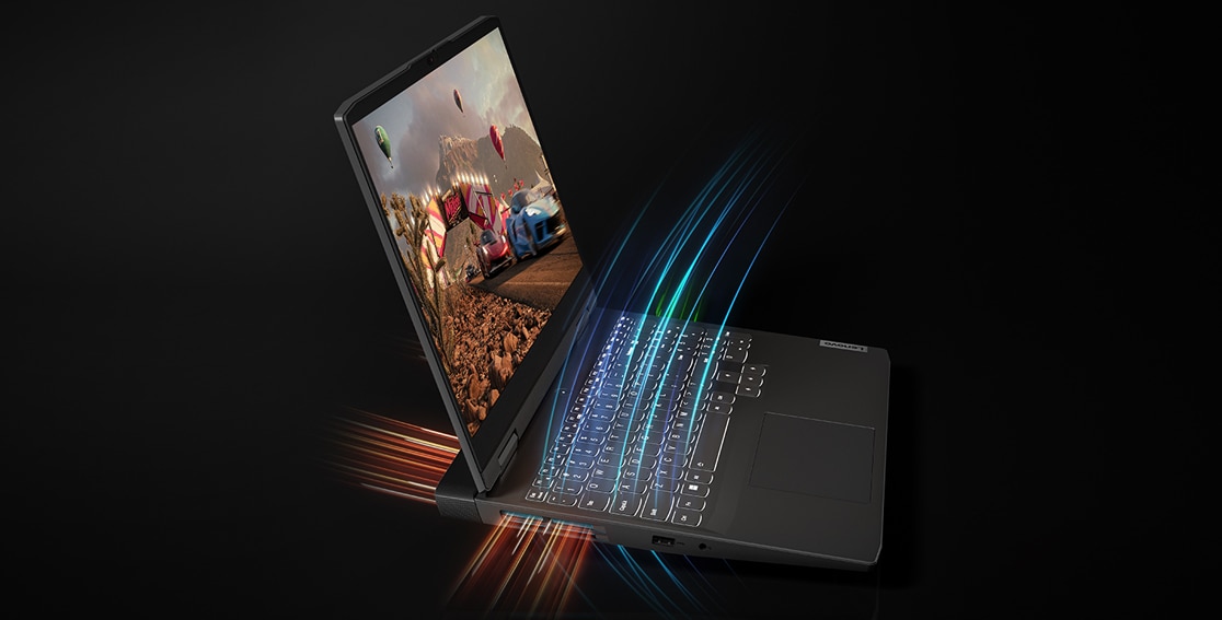 Lenovo IdeaPad Gaming 3 (2022) NEW 12Gen Intel Core i7 14-Cores w/ RTX 3050 TI & 120Hz Display - Onyx Grey