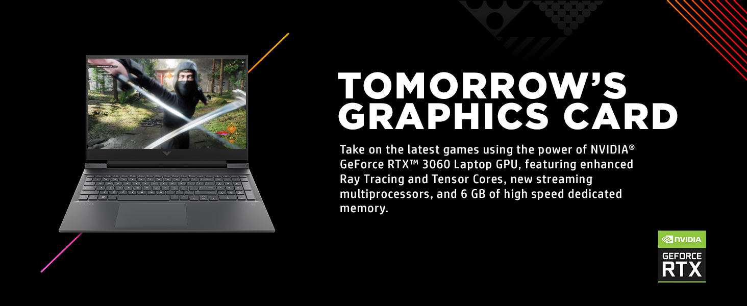 Victus by HP (2022) 16-d1105mw NEW 12Gen Intel Core i7 14-Cores w/ RTX 3060 & 144Hz Display - Mica Silver