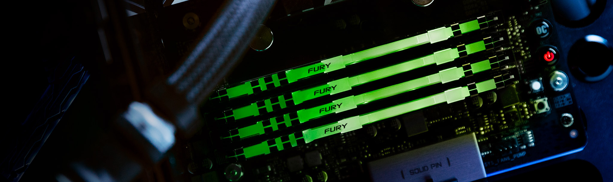 KINGSTON FURY BEAST 8GB 3600MHz DDR4 RGB RAM