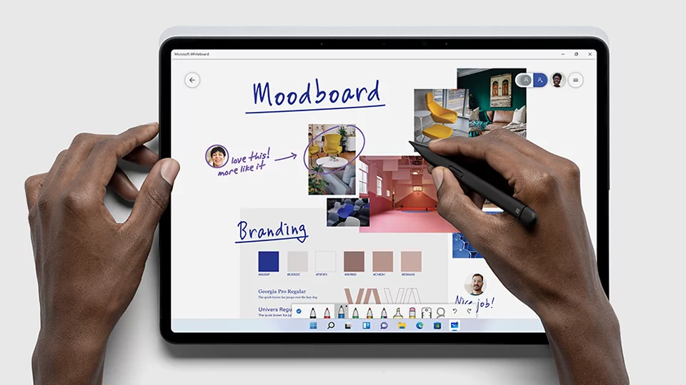 Microsoft Surface Slim Pen 2- Zero Force Inking | Slim Tip Design