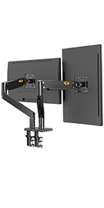 NB North Bayou F195A Dual Monitor Desk Mount Stand  Monitor Arm for Two Screens