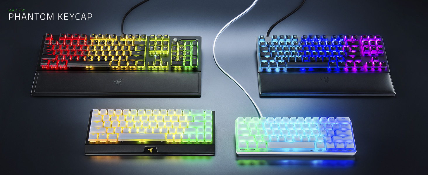 Razer Phantom Keycap Upgrade Set - Black RC21-01740100-R3M1