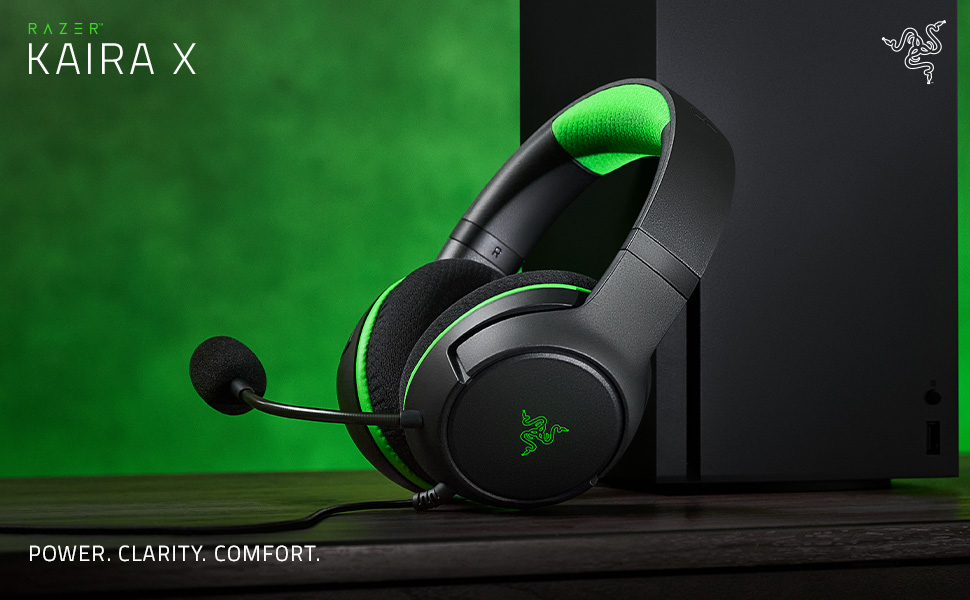 Razer Kaira X for Xbox (2021) - Black Wired Gaming Headset for Xbox Series X|S