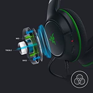 Razer Kaira X for Xbox (2021) - Black Wired Gaming Headset for Xbox Series X|S