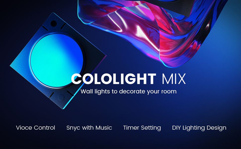 Cololight LED Lights, Wall Lights for Room Decor, Multi-Color