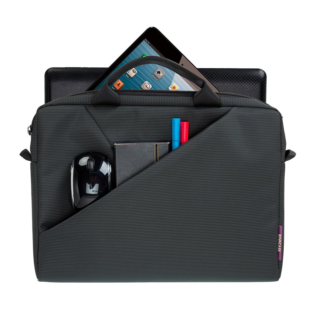 Rivacase: Tivoli Laptop Shoulder Bag 13.3 - Grey