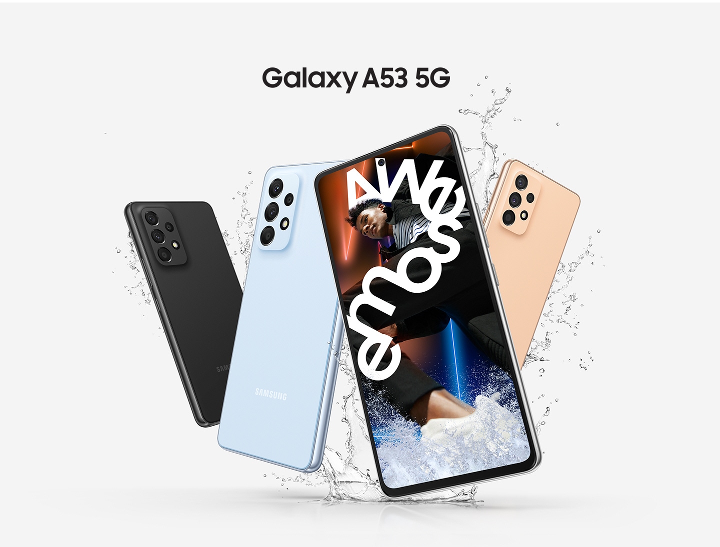 Samsung Galaxy A53 5G 8GB 256GB - Light Blue