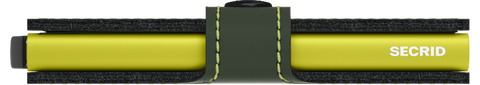Secrid Miniwallet Matte - Green & Lime