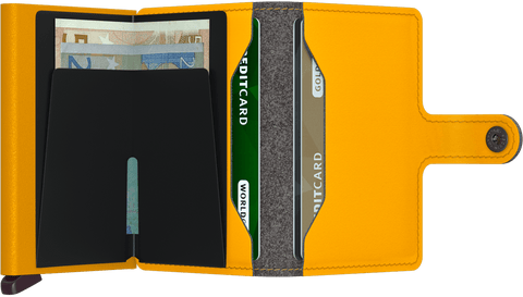 Secrid Miniwallet Crisple - Ochre
