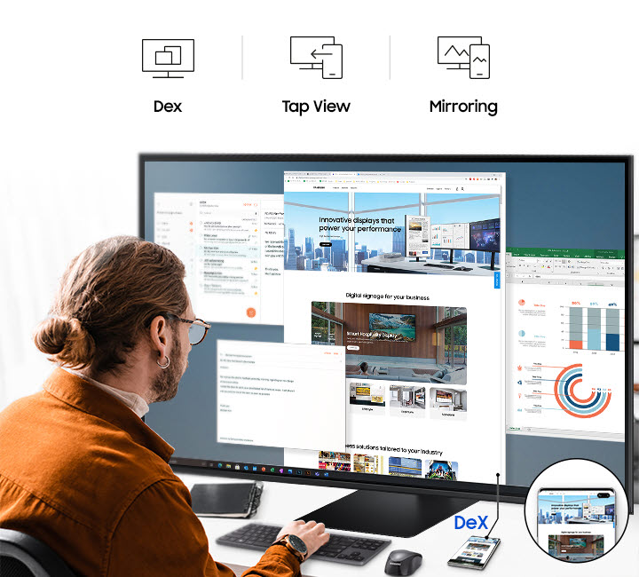 Samsung M7 Smart Monitor 43 Inch 4K 4ms 60Hz