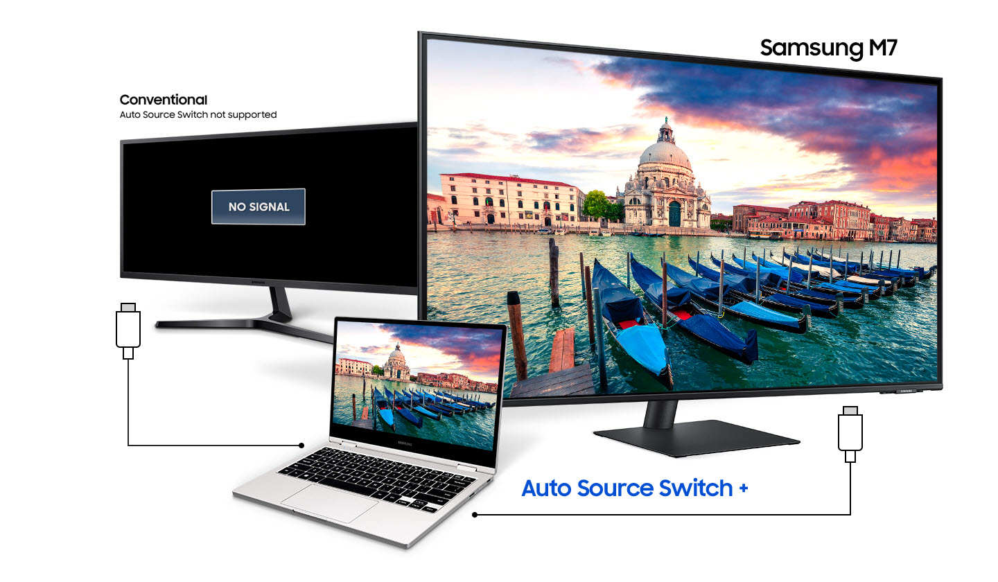 Samsung M7 Smart Monitor 43 Inch 4K 4ms 60Hz