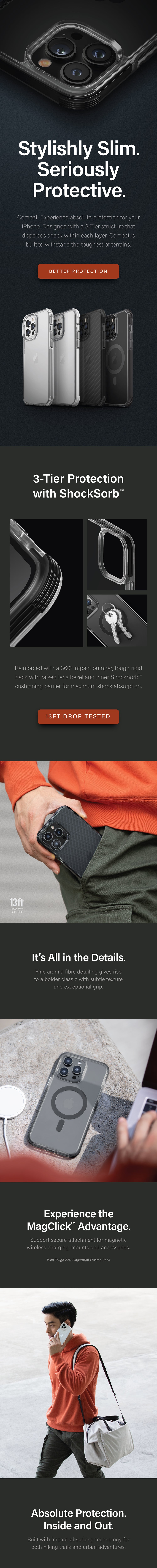 UNIQ Combat Case for iPhone 14 Pro