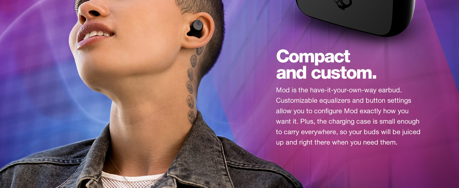 Skullcandy MOD TWS In-Ear Headset - Black
