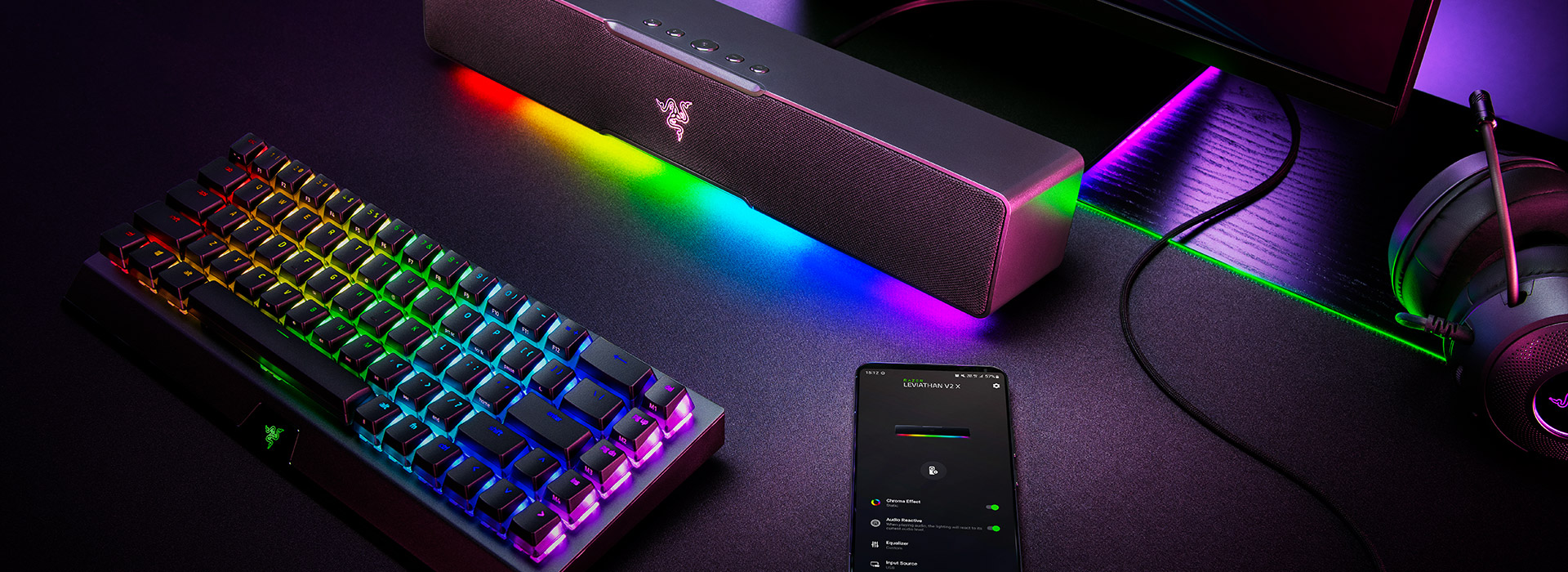 Razer Leviathan V2 X PC Gaming Soundbar RGB