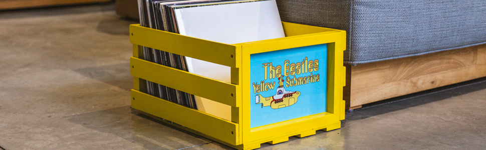 Crosley: Record Storage Crate - Sage