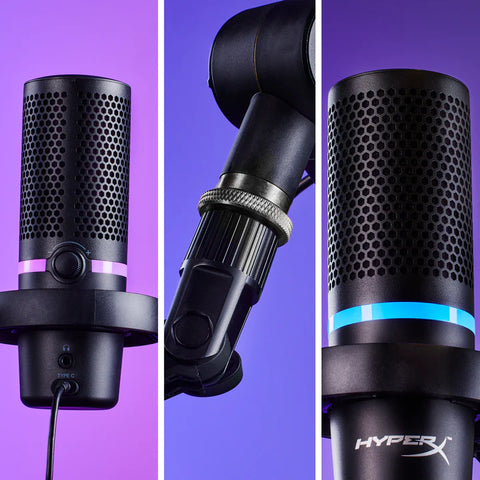 HyperX DuoCast USB Microphone RGB- Black