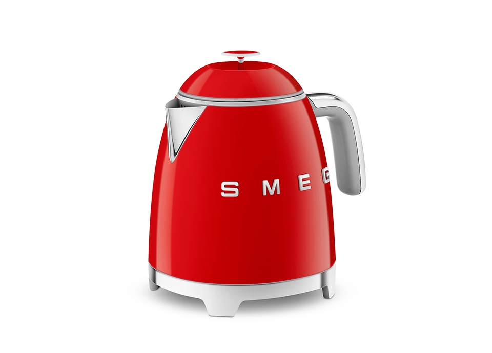 Smeg Kettles 50s Style - 0.8 lt 3 cups - Red