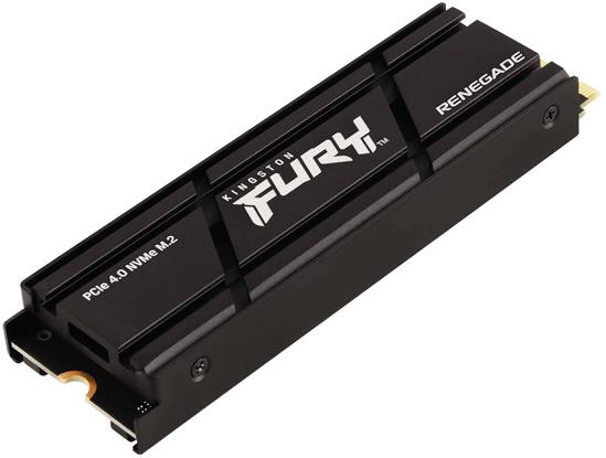 Kingston FURY Renegade 4TB PCIe 4.0 NVMe M.2 SSD up to 7,300MB/s w/ Heatsink & PS5™ Ready