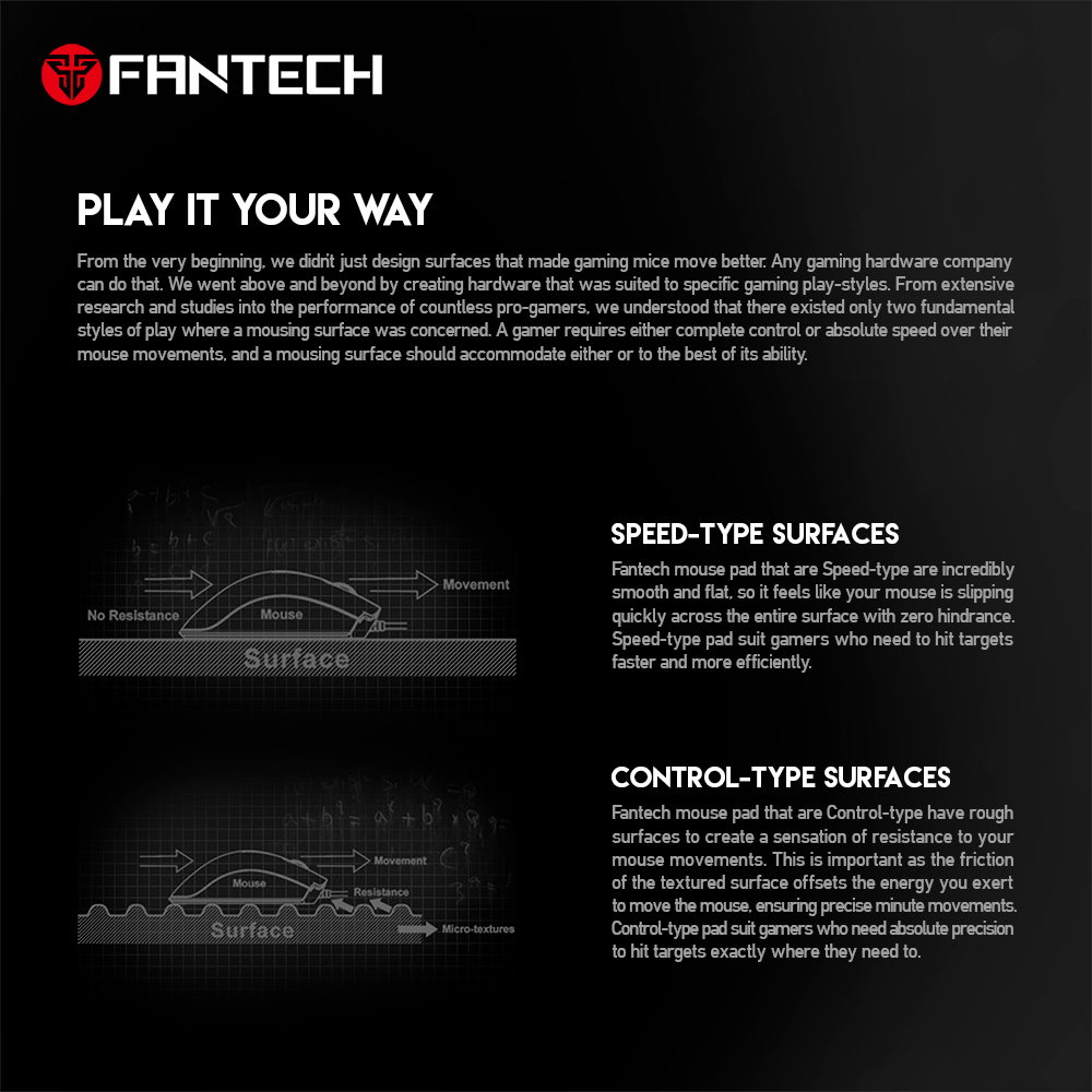 ماوس باد FANTECH Vigil MP292 Gaming