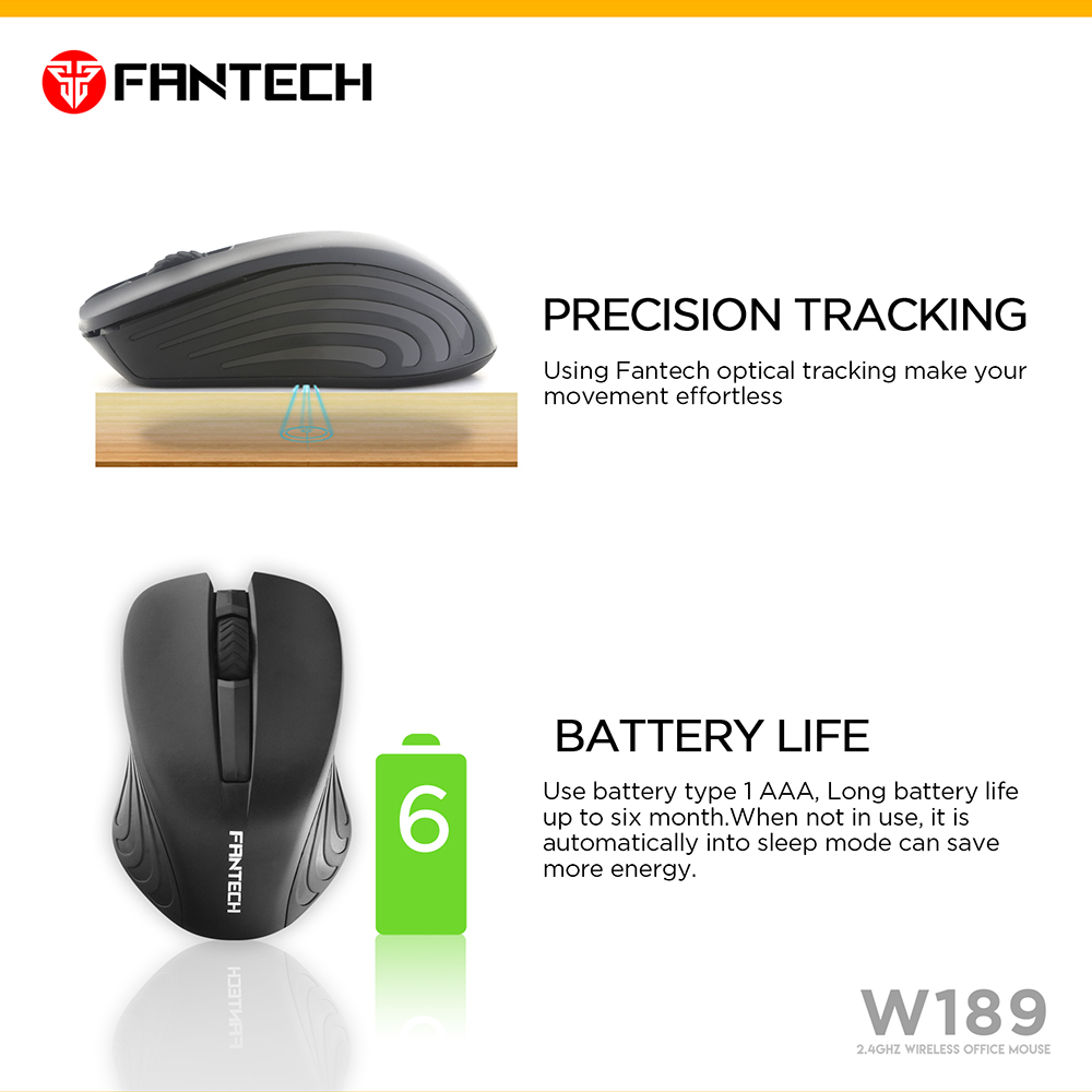 ماوس لاسلكي FANTECH W189