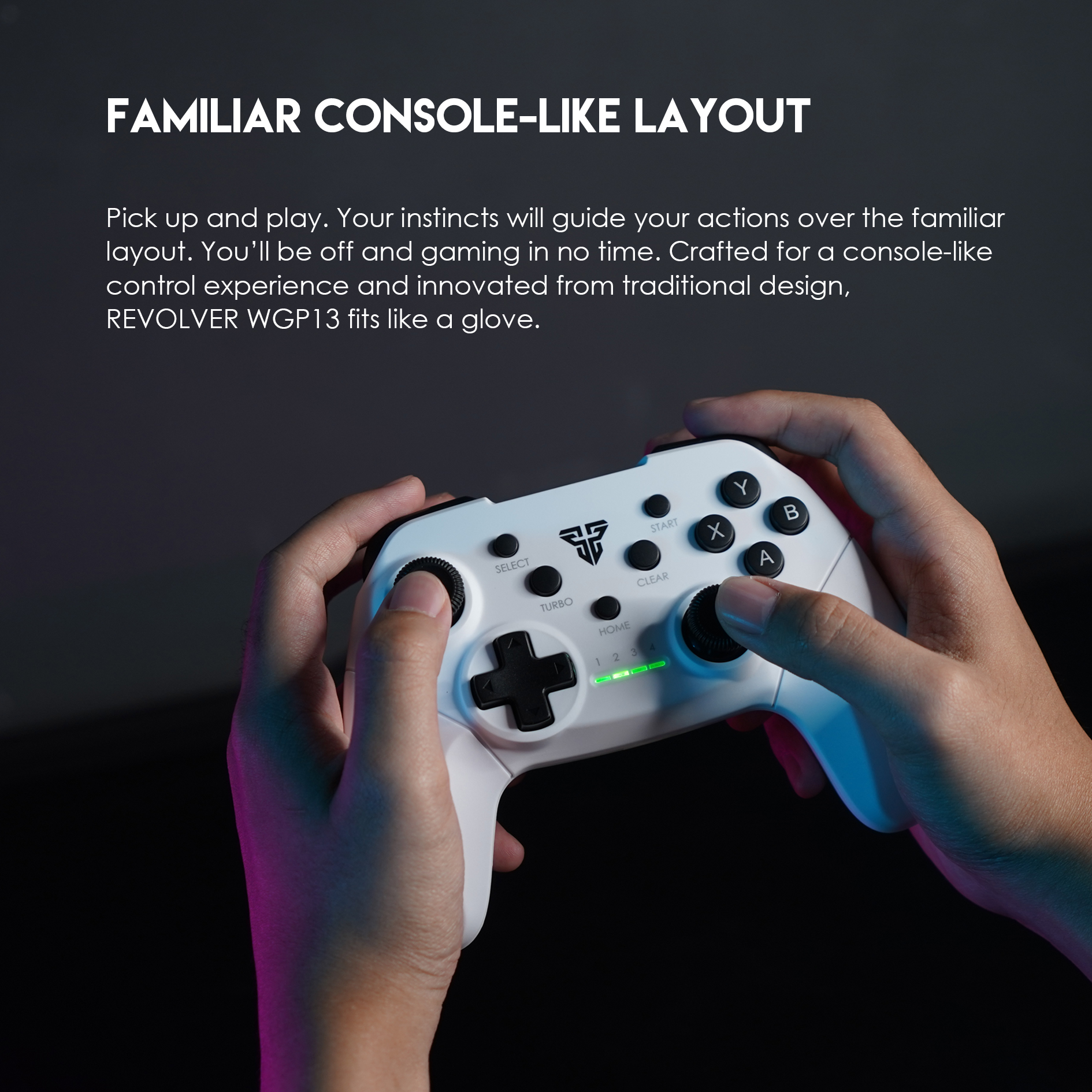 FANTECH SHOOTER II WGP13 CONTROLLER – WHITE