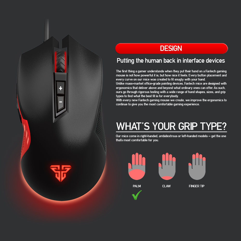 FANTECH X15 Phantom GAMING MOUSE