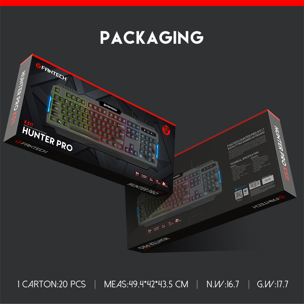 FANTECH K511 HUNTER Gaming Keyboard