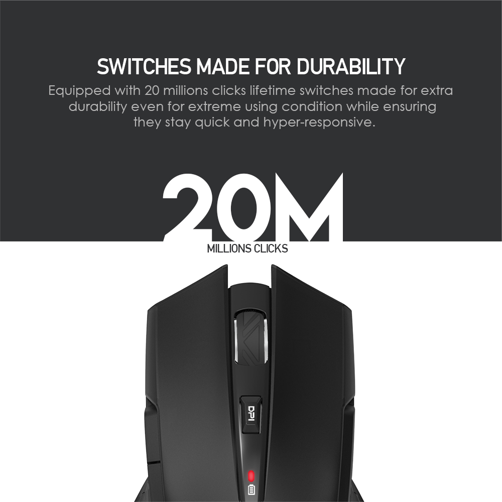 FANTECH WGC1 VENOM Wireless GAMING MOUSE